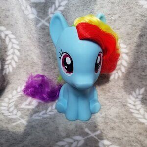 My Little Pony Figure Rainbow Dash Brushable Hair MLP G4 Styling Head